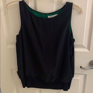 Bailey 44 black tank top blouse